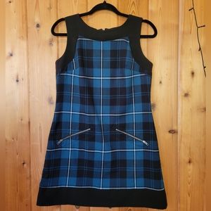 Candie's plaid dress / pinafore
